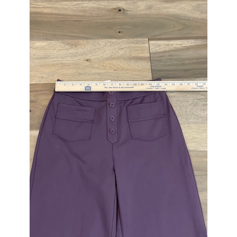 Halara DayStretch Evening Purple High Waisted Straight Leg Pants Size M - Picture 5 of 10